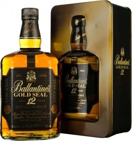 Виски Gold Seal, Ballantine's, 12 лет, 1 л (п/у)