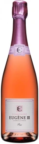 Шампанское Rose Brut, Eugene III, AOC, 0.75 л