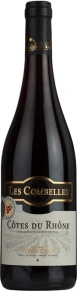 Вино Cotes du Rhone Rouge, Les Combelles, AOC, 0.75 л