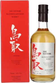 Виски Blended Malt, The Tottori, 3 года, 0.5 л (п/у)