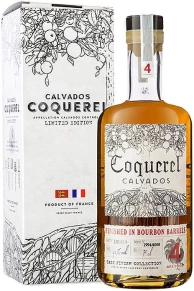 Кальвадос The Cask Finish Collection Bourbon, Coquerel, 4-8 лет, 0.7 л (п/у)