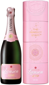 Шампанское Rose Label Brut Rose, Lanson, 0.75 л (п/у)