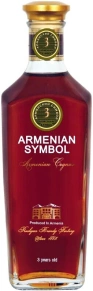 Коньяк Армянский Символ, 3 stars, 3 года, 0.25 л
