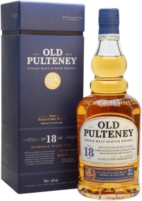 Виски Old Pulteney, 18 лет, 0.7 л (п/у)
