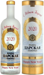 Водка Золотая, Царская, 1 л (п/у)