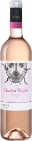 Вино Tempranillo Rose, Cuatro Rayas, DO, 2021, 0.75 л