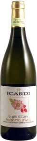Игристое вино La Rosa Selvatica Moscato d'Asti, Icardi, DOCG, 2014, 0.75 л