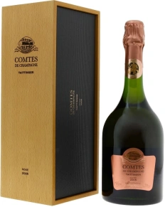 Шампанское Comtes de Champagne Rose, Taittinger, 2005, 0.75 л (п/у)