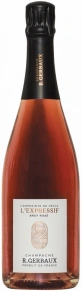 Шампанское L'Expressif Brut Rose, R. Gerbaux, AOC, 2019, 0.75 л