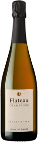 Шампанское Blanc de Blancs Millesime, Champagne Fluteau, AOC, 2015, 0.75 л