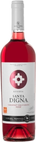 Вино Cabernet Sauvignon Rose, Santa Digna, Reserva, 2018, 0.75 л