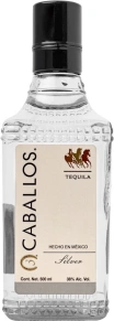 Текила Silver, 3 Caballos, 0.5 л