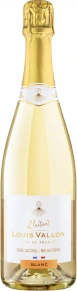 Игристое вино L'Instant Blanc Sans Alcool, Louis Vallon, 0.75 л