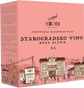 Вино Rose Blend, Starogradsko, 3 л