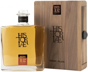 Граппа Historiae, Pilzer, 12 лет, 0.7 л (п/у)
