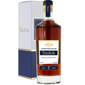 Коньяк Duduk Armenian 7 years, gift box