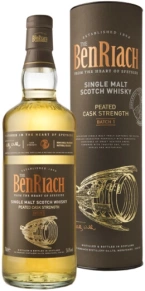 Виски Peated Cask Strength Batch 1, Benriach, 0.7 л (п/у)