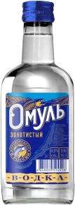 Водка Золотистый, Омуль, 0.1 л