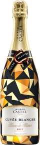 Игристое вино Cuvee Blanche Blanc de Blancs Brut, Maison Castel, 0.75 л