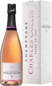 Шампанское Rose Brut, Charles Collin, AOC, 0.75 л (п/у)