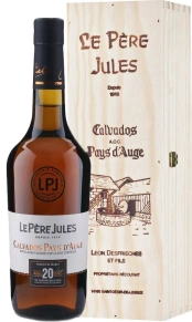 Кальвадос Calvados AOC Pays d'Auge, Le Pere Jules, 20 лет, 0.7 л (п/у)