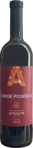 Вино Сухое Розовое, Винодельня Алушта, 2019, 0.75 л