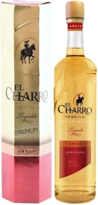 Текила Premium Anejo, El Charro, 2 года, 0.75 л (п/у)