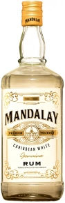 Ром Caribbean White, Mandalay, Премиум, 1 л