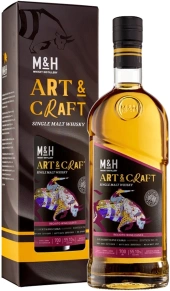 Виски Art & Craft Recioto Dessert Wine Casks, M&H, 3 года, 0.7 л (п/у)