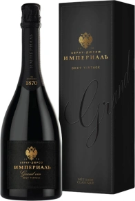 Игристое вино Империал Брют Винтаж, Абрау-Дюрсо, 2012, 0.75 л (п/у)