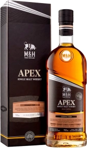 Виски Apex Cognac Cask, M&H, 3 года, 0.7 л (п/у)