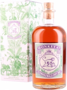 Джин Barrel Cut, Monkey 47, 0.5 л (п/у)
