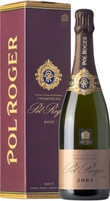 Шампанское Brut Rose, Pol Roger, 2002, 0.75 л (п/у)