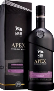 Виски Apex Fort Red Wine Cask, M&H, 3 года, 0.7 л (п/у)