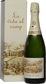 Игристое вино Cava Brut, La Vida al Camp, 2015, 0.75 л (п/у)