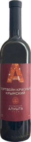Портвейн Красный Крымский, Винодельня Алушта, 0.75 л
