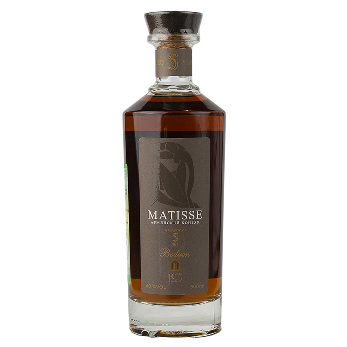 Коньяк Matisse 5 years, Boduen