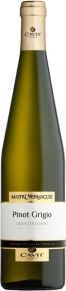 Вино Pinot Grigio, Mastri Vernacoli, DOC, 2022, 0.75 л
