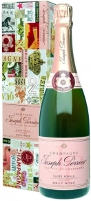 Шампанское Cuvee Royale Brut Rose, Joseph Perrier, 0.75 л (п/у)