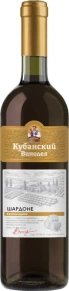 Вино Шардоне, Кубанский Винодел, 0.75 л