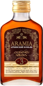 Коньяк Aramia, 3 zvezdy, 3 года, 0.1 л