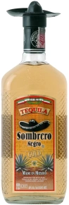 Текила Gold, Sombrero Negro, 0.375 л