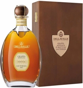 Граппа Affinata in botti da Sauternes, Dellavalle, 10 лет, 0.7 л (п/у)