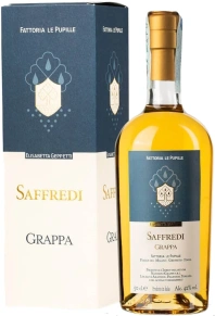 Граппа Saffredi, Fattoria le Pupille, 18 месяцев, 0.5 л (п/у)