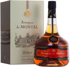 Арманьяк Armagnac de Montal, VS, 3-5 лет, 0.7 л (п/у)