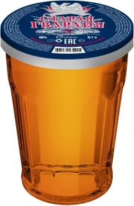 Коньяк Старая Гвардия, 5 zvezd, 5 лет, 0.1 л