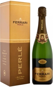 Игристое вино Perle Brut, Ferrari, DOC, 2004, 0.75 л (п/у)