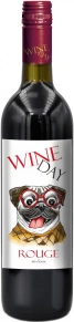 Вино Rouge Mi-doux, Wine Day, 0.75 л