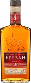 Коньяк Ереван 2800, 5 лет, 0.25 л