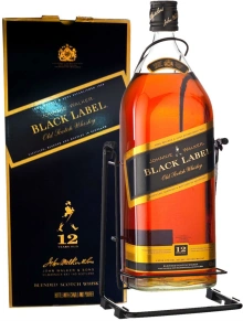 Виски Black Label, Johnnie Walker, 12 лет, 3 л (п/у)